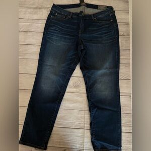 torrid Dark Blue Relaxed Fit Women's Jeans